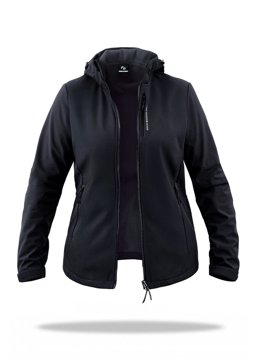 Синяя куртка женская windstopper uf 5320 черная Freever