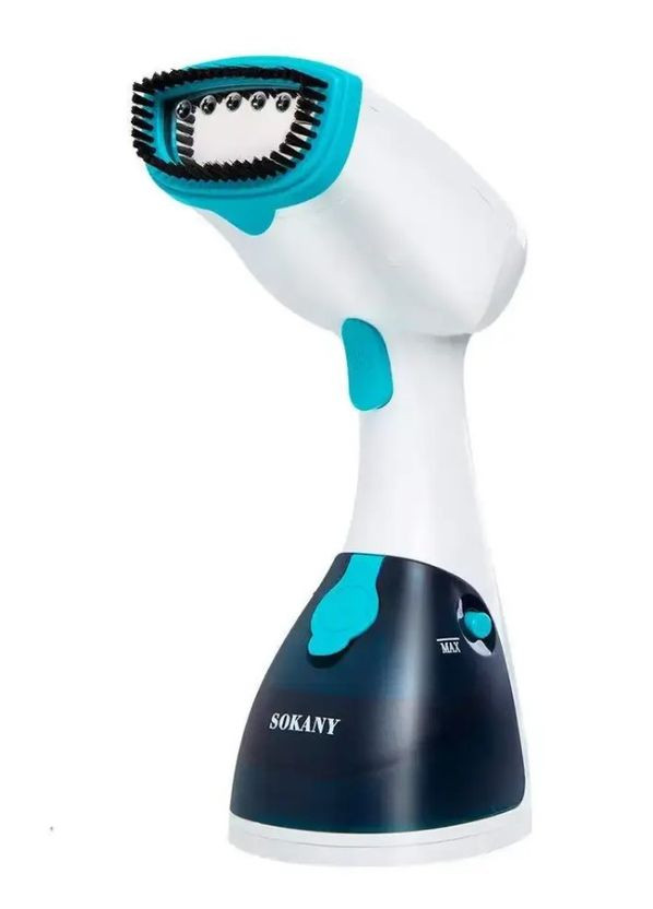 Вертикальный пароочиститель-отпариватель с щеткой 1500 Вт Синий (2104618656) Sokany AJ-2205 (353308860)