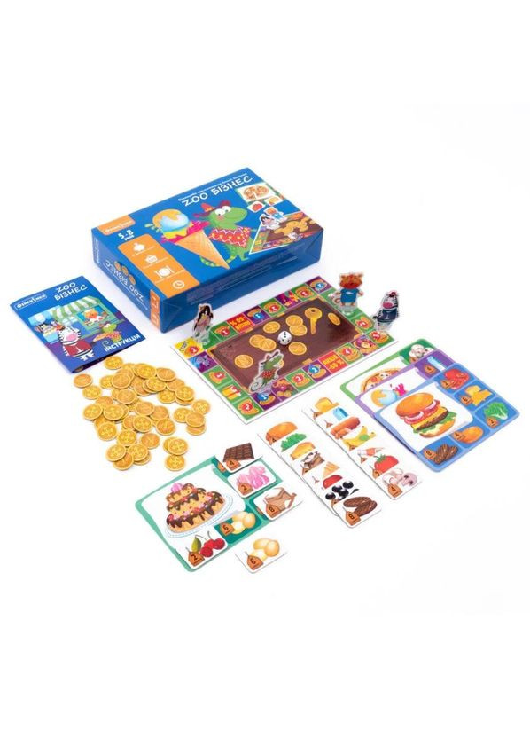Настольная игра для детей «Зообизнес» VT2312-05 От 5-ти лет Vladi toys (367962598)