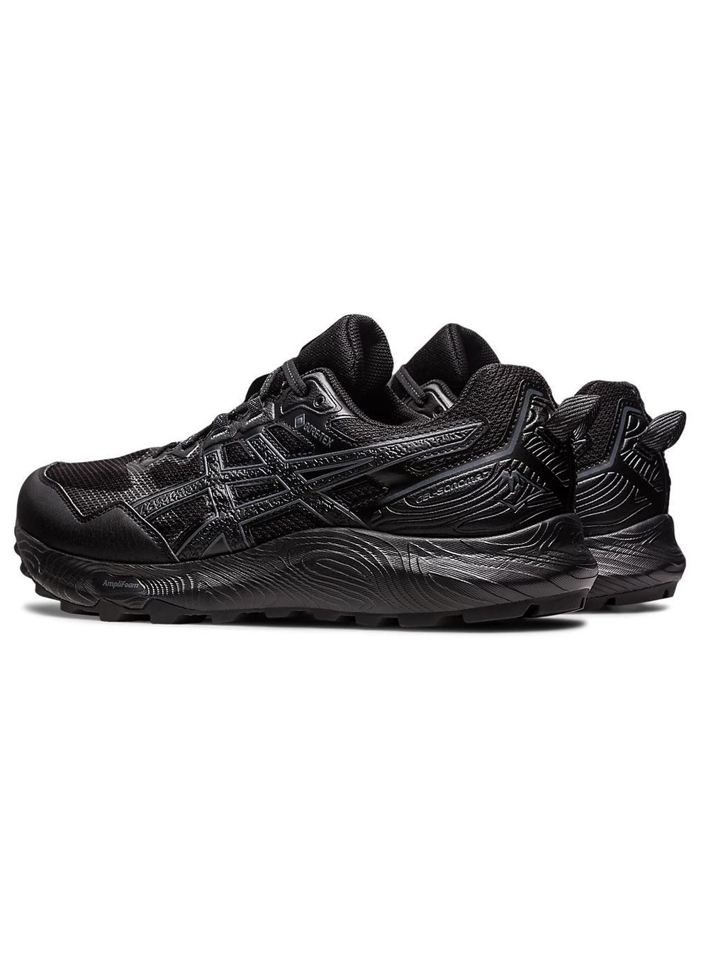 Чорні Осінні чоловічі кросівки для бігу gel-sonoma 7 gtx чорний Asics