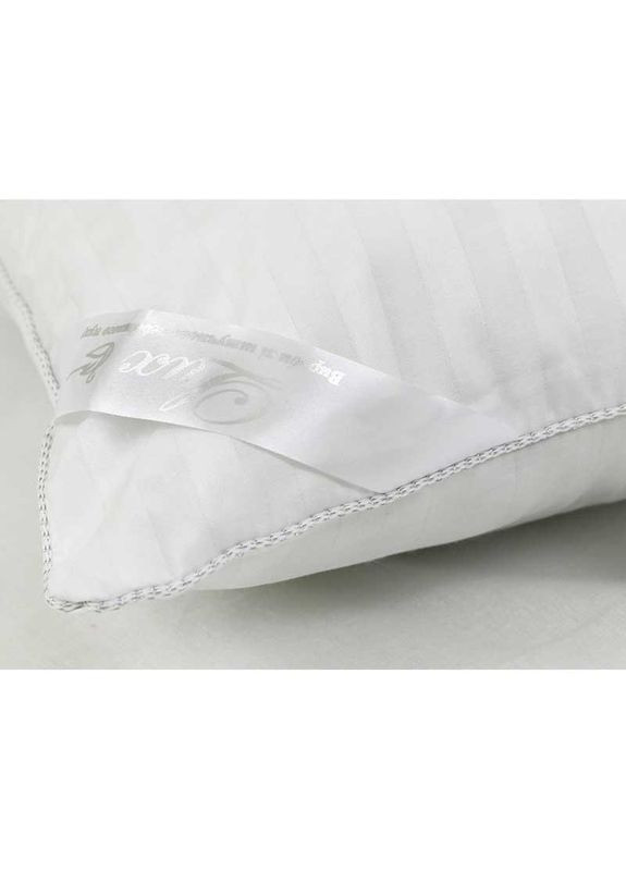 Подушка 50x70 - Lux штучний пух сатин біла (15945) Руно (307413889)