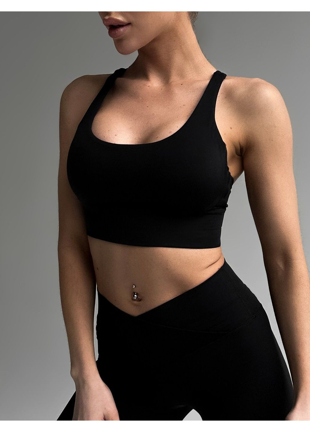 Спортивний топ з пуш ап для фітнесу жіночий зі з'ємними чашечками Active FITCRUSH (338379714)