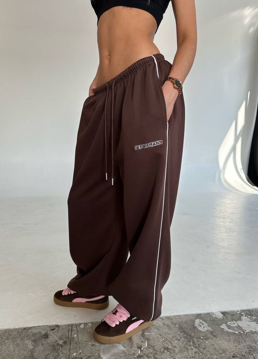 Брюки джогеры свободного кроя Tik-Tak (358058732)