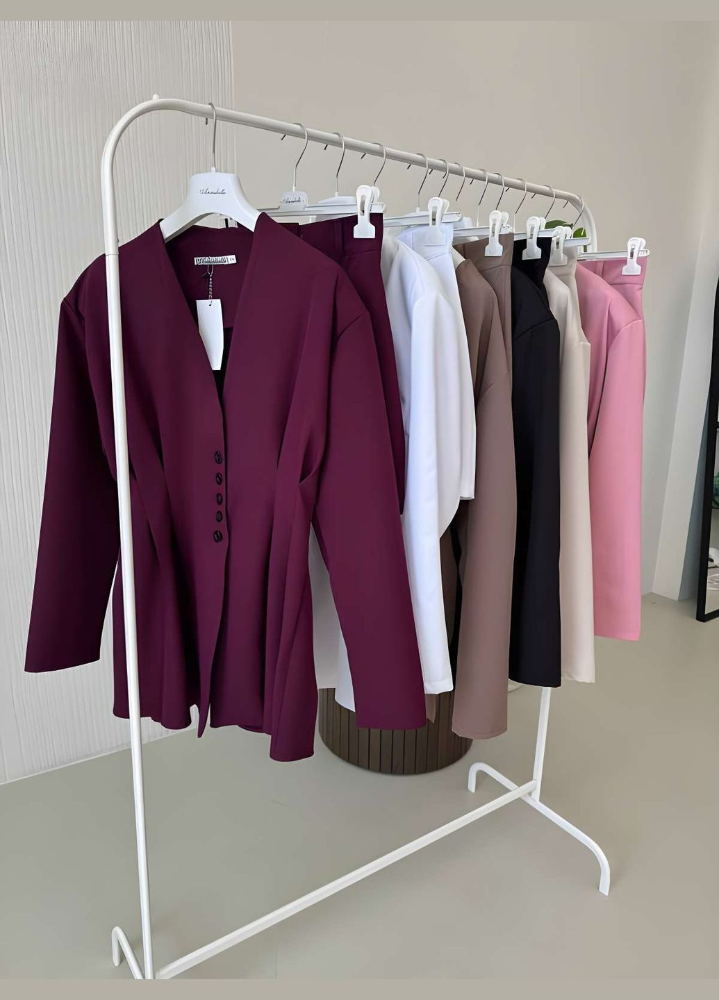 Костюм пиджак с подплечниками + шорты, женский костюм с шортами, пиджак на пуговицах, 1662 No Brand (331283897)