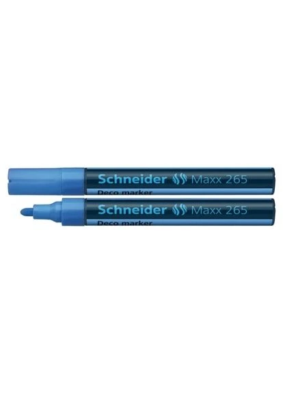 Маркер MAXX 265 меловой 2-3 мм, голубой (S126510) Schneider MAXX 265 крейдовий 2-3 мм, блакитний (389545336)