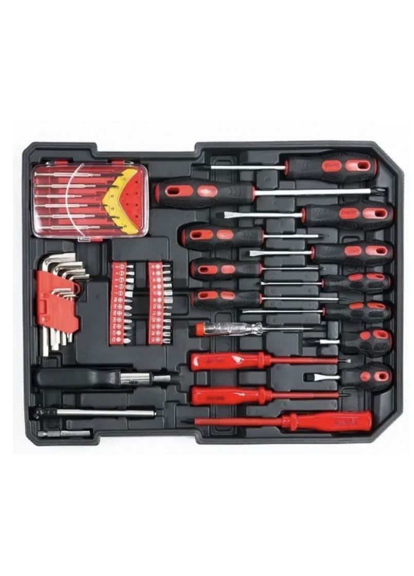 Набір ручних інструментів Krafftec в кейсі, 499 деталей для побутових та автомобільних робіт (2104618858) No Brand (370605066)