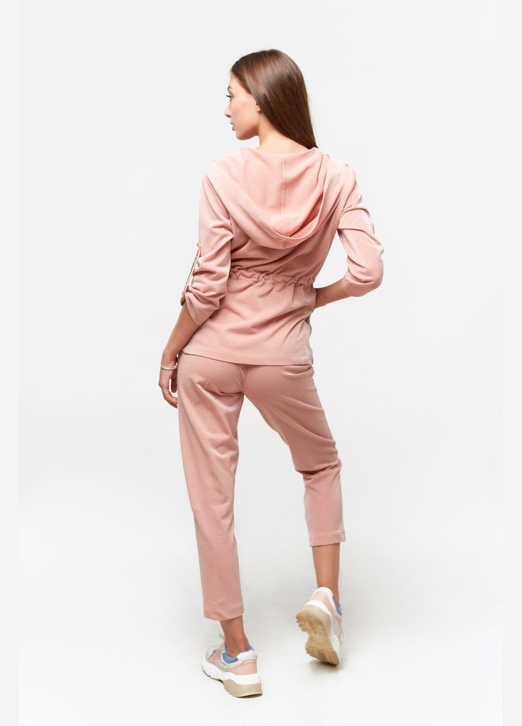 Женский трикотажный костюм пыльно-розового цвета. ORA (282737215)