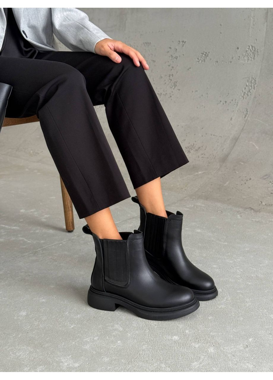 Осенние премиальные кожаные челси с анатомической колодкой Helen