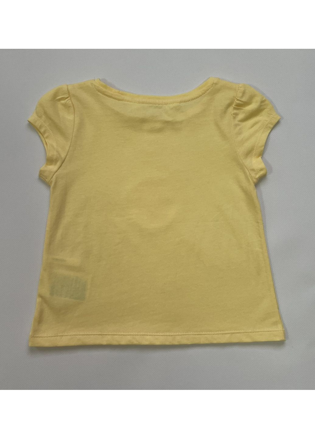 Жовта літня футболка H&M