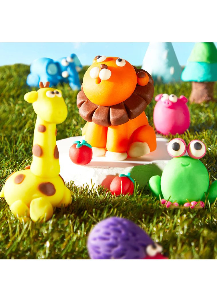 Маса для ліплення М'яке тісто М'яка глина 6 кольорів ( MD1500 ) для дітей від 18 місяців MiDeer (369513416)