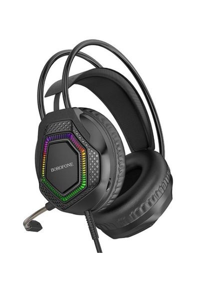 Навушники ігрові з мікрофоном BO105 чорні Borofone (317192201)