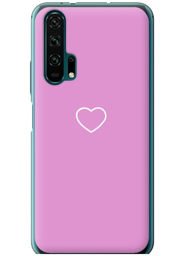 2D пластиковий чохол 'Серце 2' для Endorphone Huawei Honor 20 Pro (329188882)