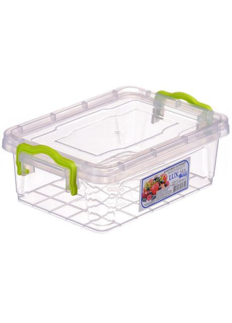 Контейнер пищевой Lux 1,2л. 212 х 141 х 77 мм. Ал-Пластик (296196233)