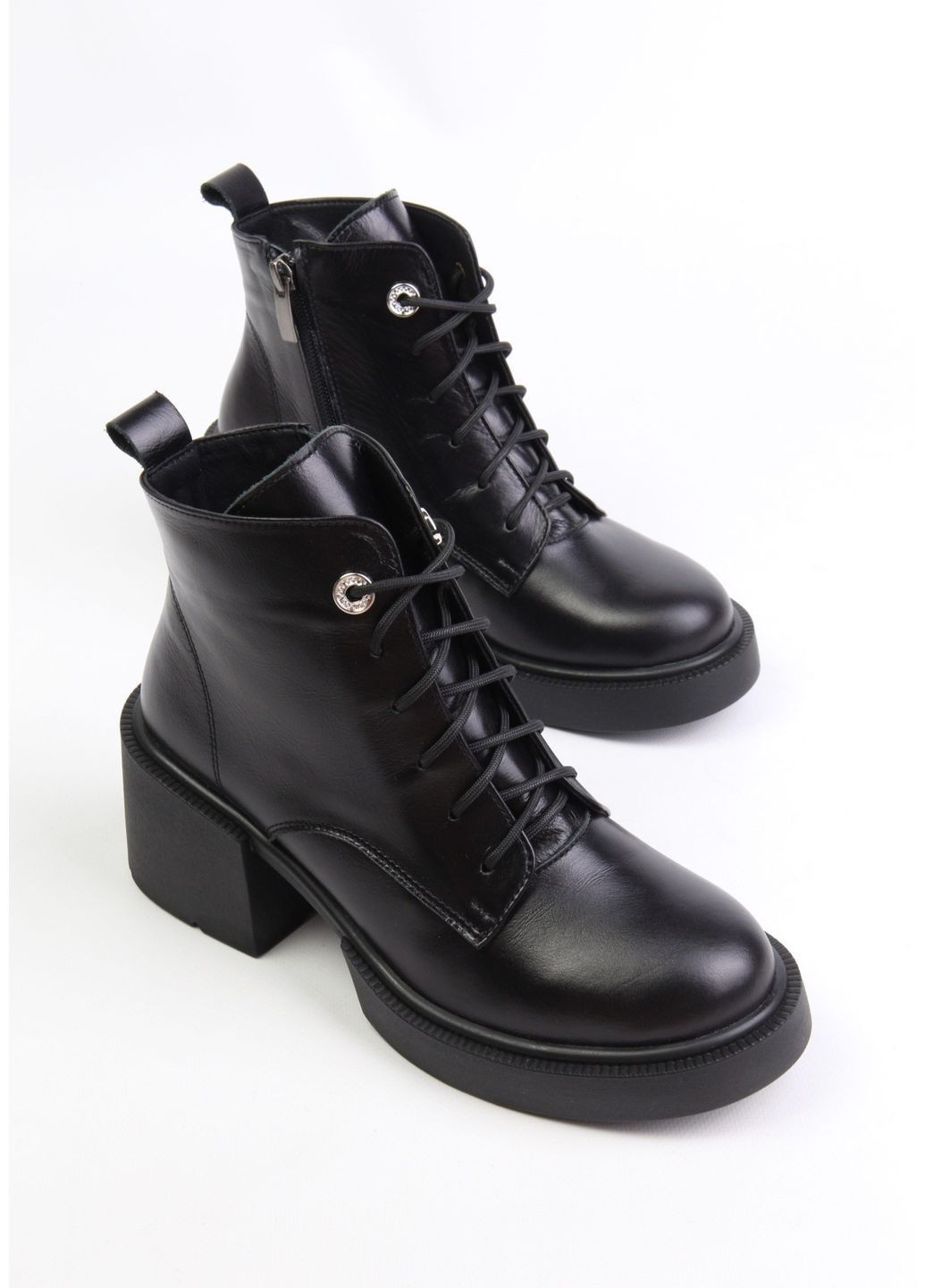 Черные демисезонная ботильйоны Benito