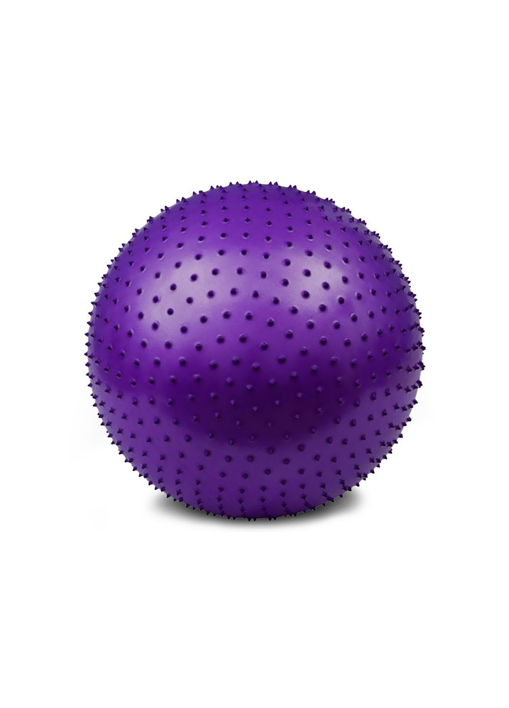 Мяч для фитнеса 65 см фиолетовый (фитбол массажный) EasyFit (365703932)