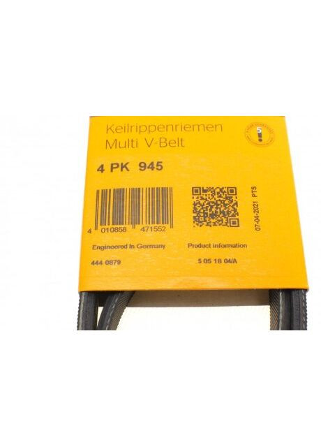 Ремень поликлиновой (Пр-во ) 4PK945 ContiTech (366206684)