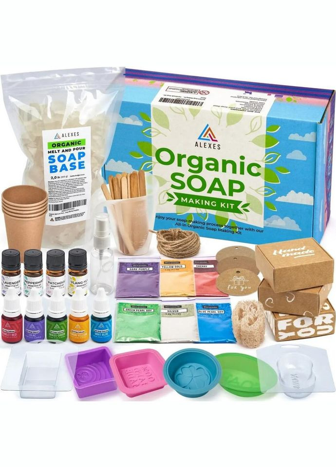 Набір для виготовлення мила ручної роботи Органічний SBM-001 No Brand (339779678)