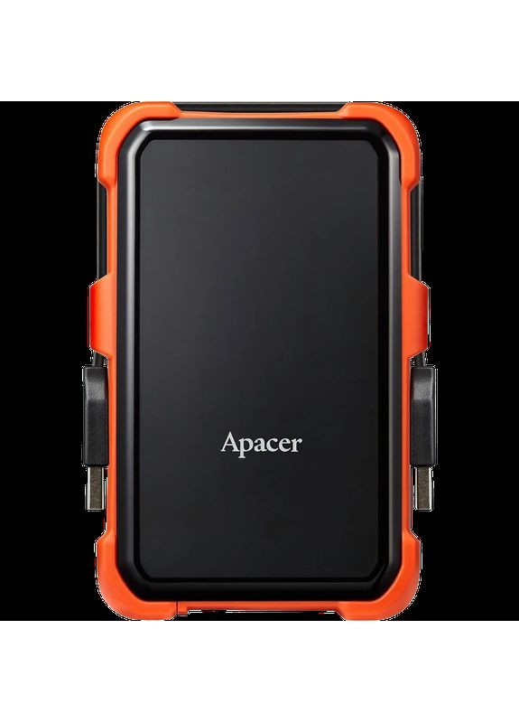 Портативный жесткий диск 2TB AC630 IP55 Black/Orange (AP2TBAC630T-1) Apacer (360424069)