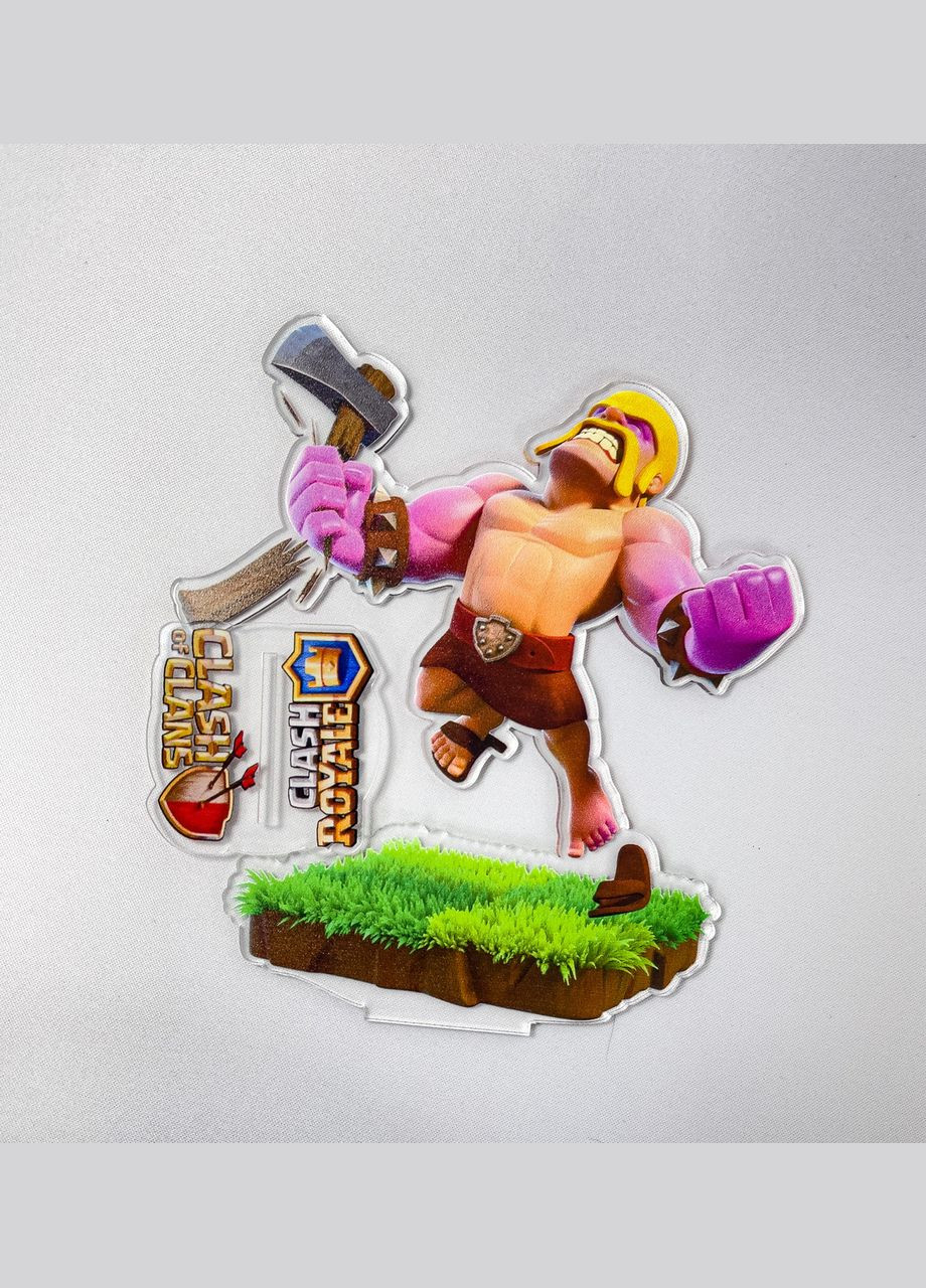 Акриловая коллекционная фигурка Clash of Clans, Clash Royale Персонаж Варвар 15 см No Brand (339618557)