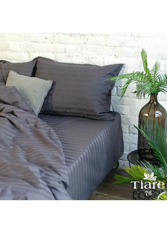 Постельное белье 76 Сатин Страйп Цветной двухспальный (76_Stripe_dv) Tiare (313651740)