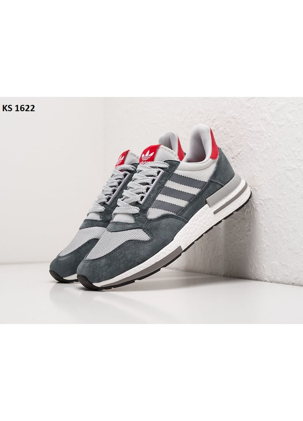 КРОССОВКИ ЖЕНСКИЕ ADIDAS ZX 500 RM COMMONWEALTH GRAY АДИДАС ZX 500 No Brand серые демисезоны (368888150)