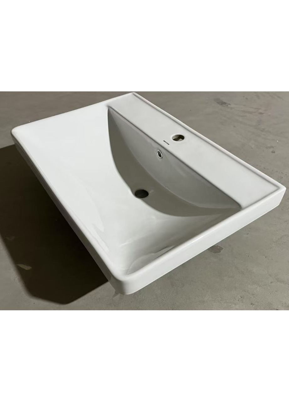 Раковина мебельная PREMIUM STYLE-1502 700х480х190mm с отверстием под смеситель и переливом (MP6499) Mixxus (319667704)