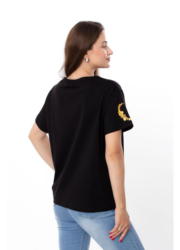 Футболка женская (оверсайз) (p-11679) Носи своє - (316647765)