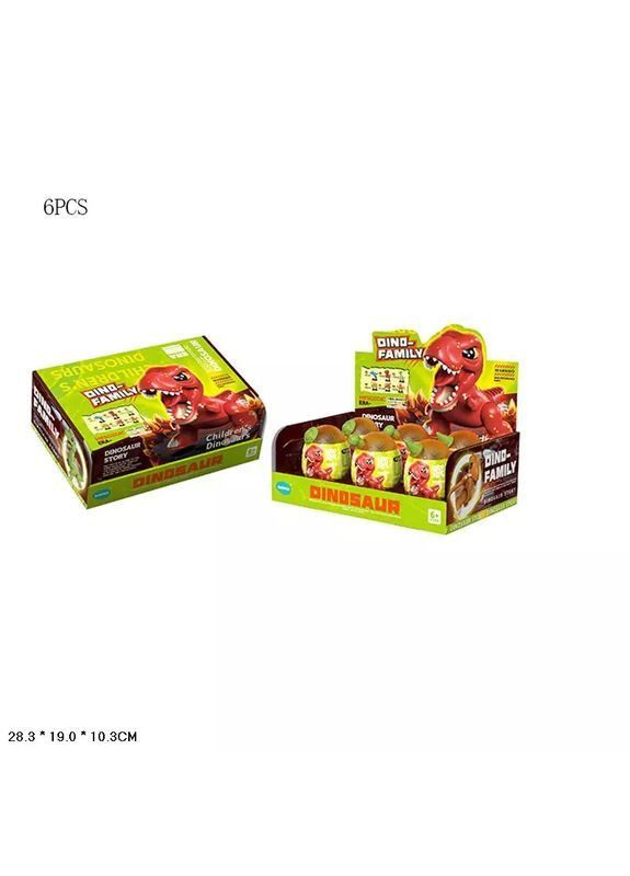 Фігурка динозавра сюрприз в яйці з серії Dino Family, в асортименті - No Brand K38 (371929081)