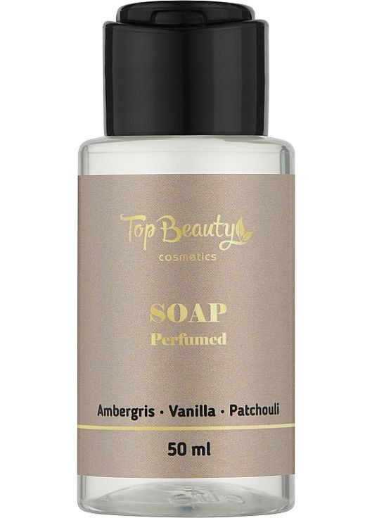 Парфумоване рідке мило для рук та тіла "Амбра-Ваніль-Пачулі" Soap Perfumed 250ml (1425190-31099650) Top Beauty (368626579)