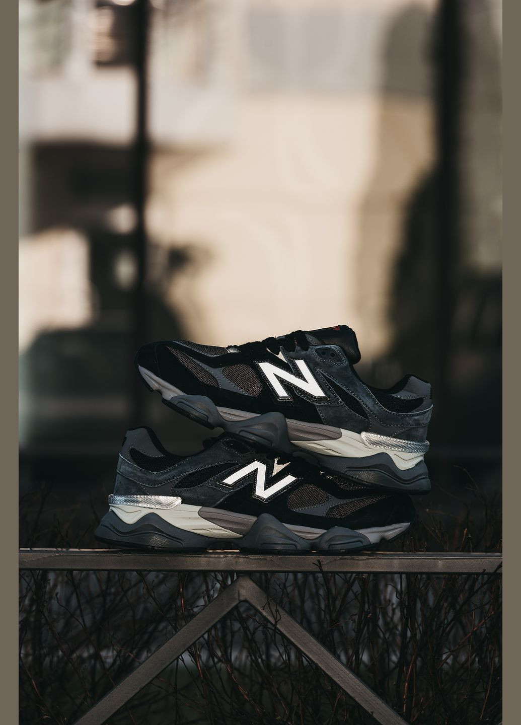 Комбіновані Осінні кросівки чоловічі New Balance 9060