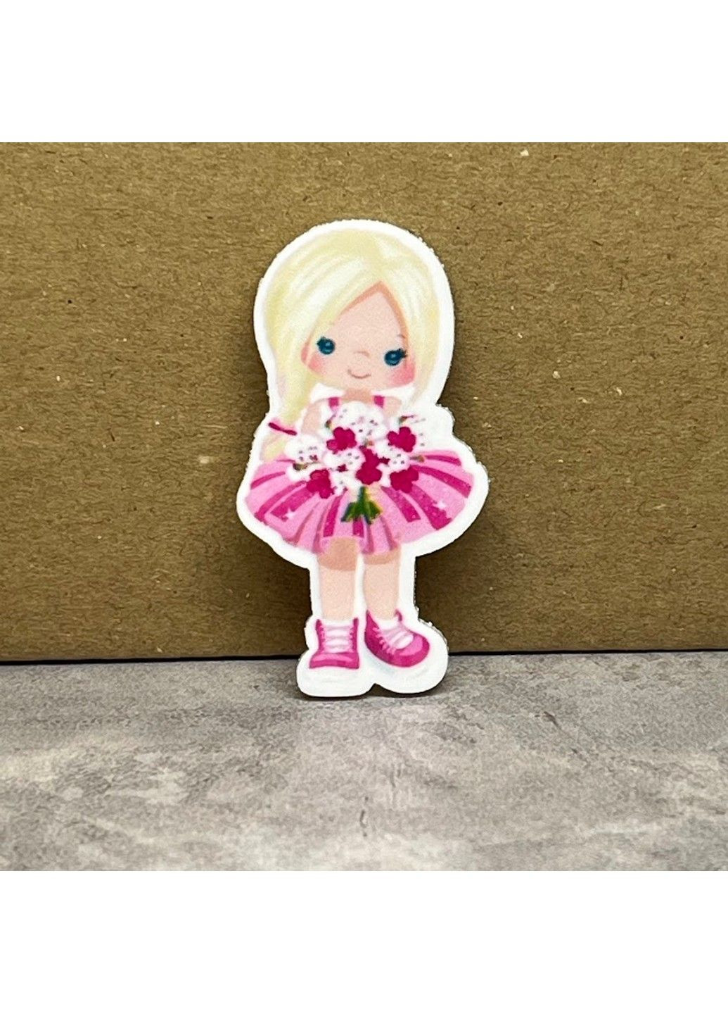 Серединка для бантиков серия- Cute, пластик 4 см, арт 07882, 1 шт No Brand (337990632)