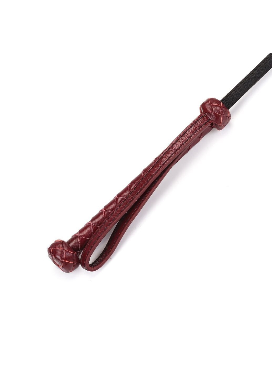Шлепалка сердечко Wine Red Riding Crop with Heart-Shape Tip, натуральная кожа Liebe Seele (305831292)