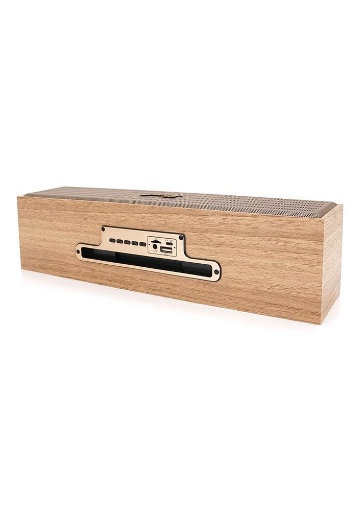 Колонка G11A Bluetooth 5.0, 2х5W, 1200mAh, ≥90dB, USB/TF/BT/FM/AUX, DC: 5V/1A, Wooden, BOX, Q20 Kisonli (315350309)