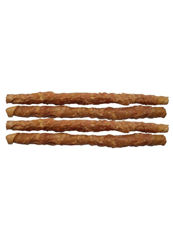 Ласощі для собак ТМ «» Кручене м'ясо курки на пресованій кістці, 28см, 500г Lucky Star (315598784)