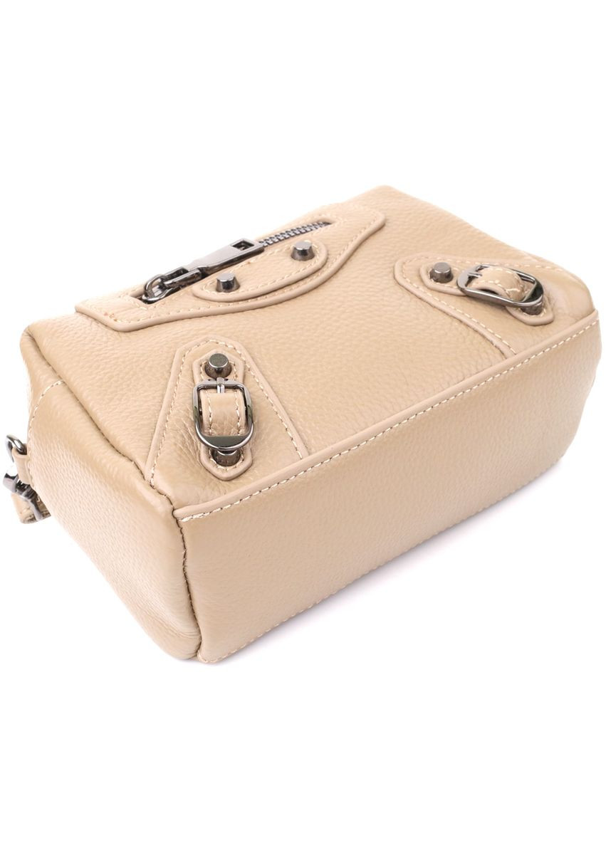 Компактная сумка для женщин из натуральной кожи 22924 Vintage (356670883)