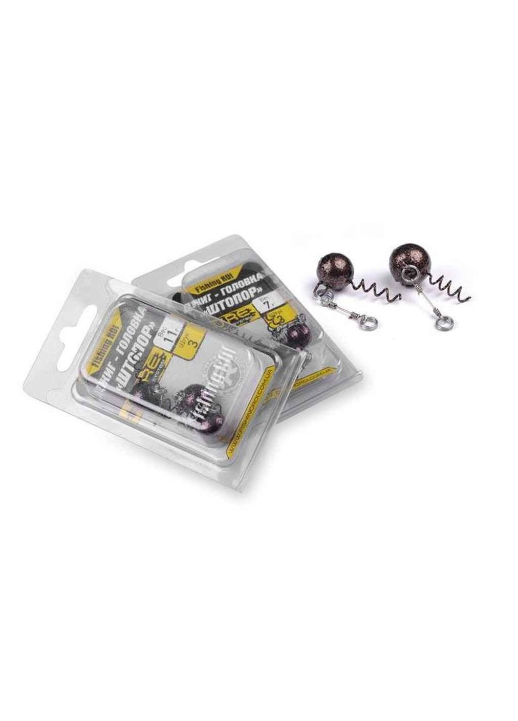 Джиг-головка 35 г 3 шт./пач. Штопор ст.05-00-35 ТМ Fishing Roi (332210811)