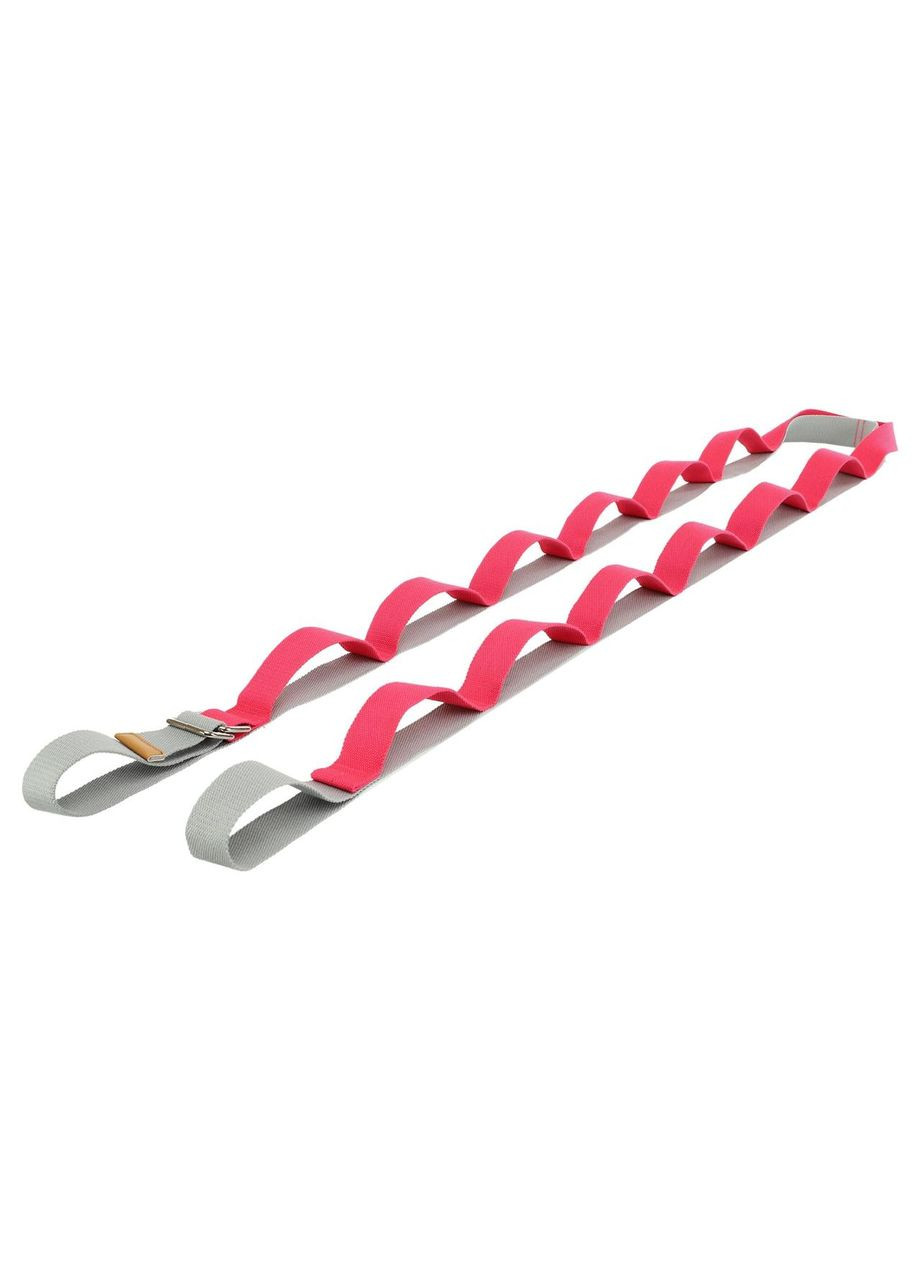 Лента стропа с петлями для растяжки Stretch Strap с дверным якорем PL-1796 14 петель малиновый SP-Sport (323217348)