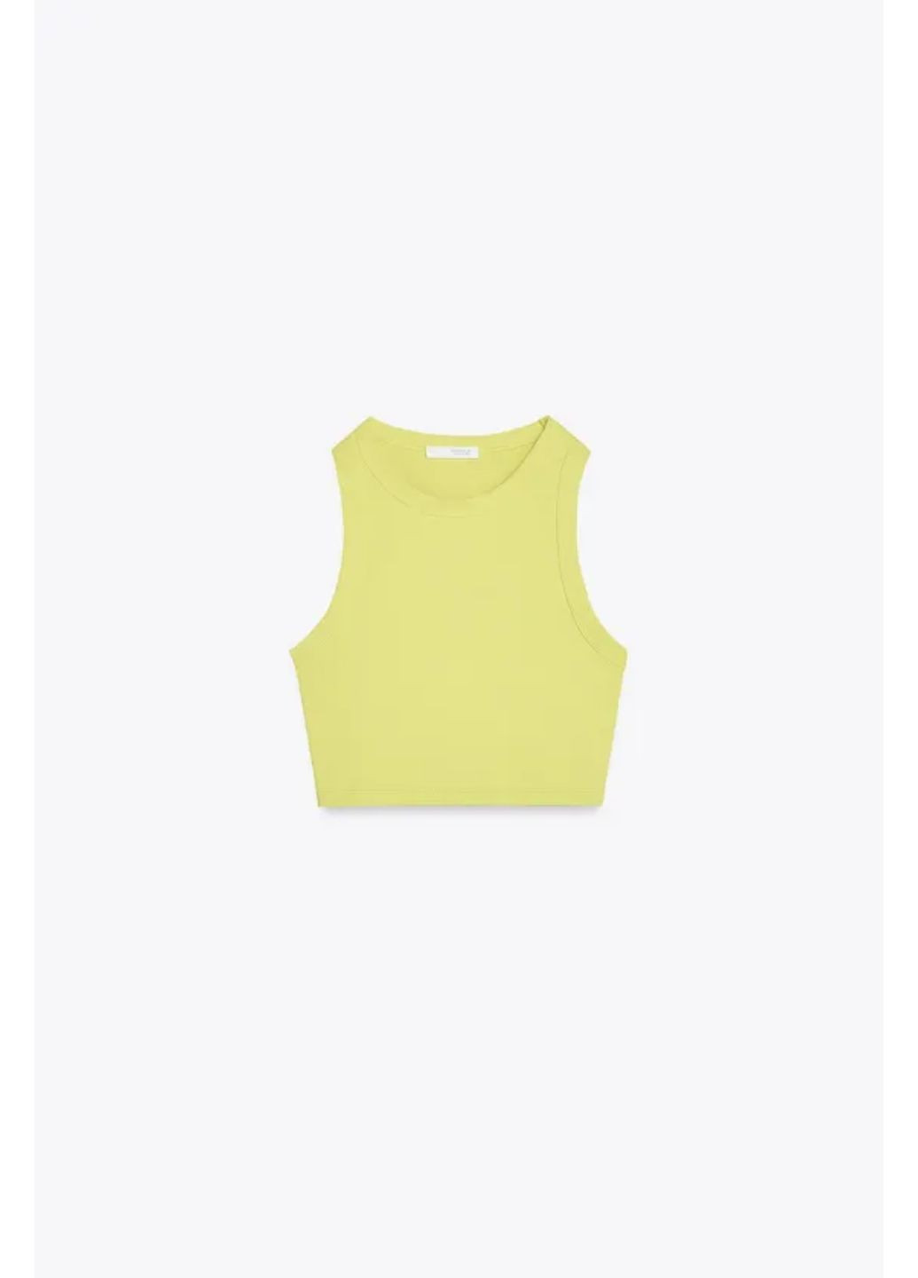 Стильний базовий Zara кроп топ (362680582)