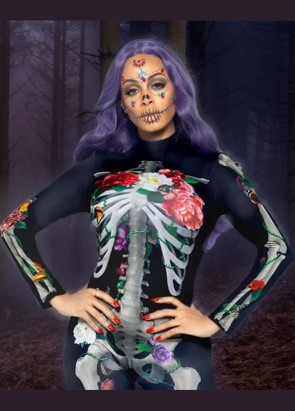 Наклейки для лица DOTD face jewels sticker Leg Avenue (306441575)