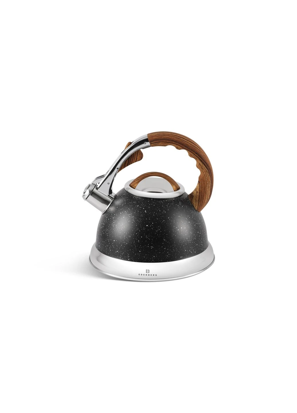Чайник со свистком из нержавеющей стали 3 л (EB8852-black) Edenberg (264660065)
