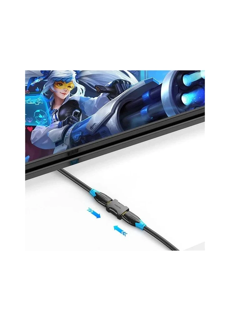 Перехідник HDMI F to HDMI F black (AIRB0) Vention (382899220)