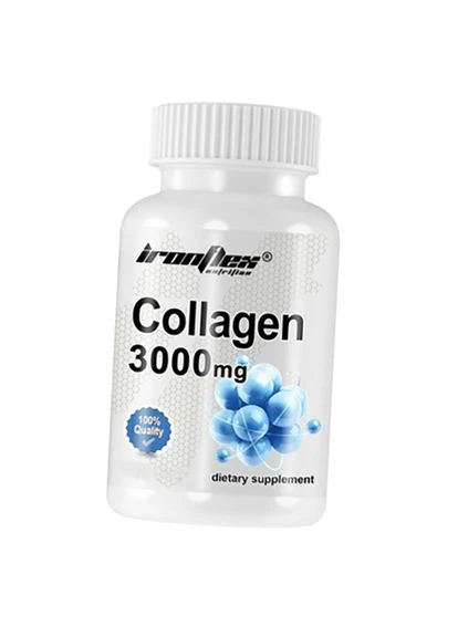 Гидролизованный коллаген, Collagen 3000, 180таб (68291001) Iron Flex (322722652)