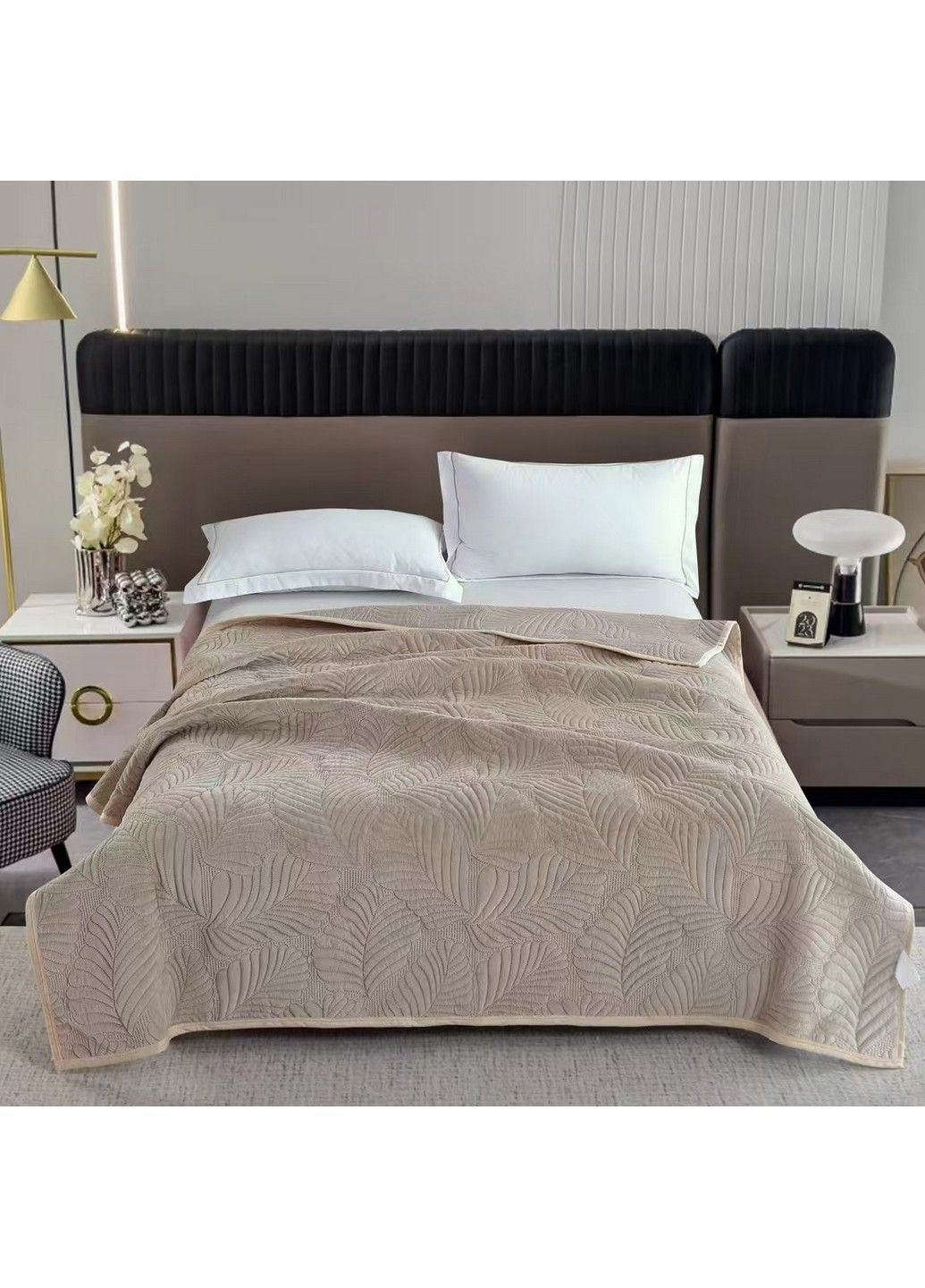 Покривало 200*220 см VELVET Cream Soho (306402438)