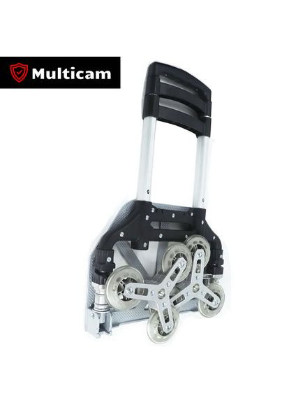 Ручная алюминиевая тележка Boxer грузовая до 70 кг, транспортная, кравчучка, складная с телескопической ручкой Multicam (322578643)