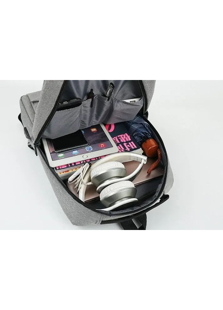 Рюкзак противоударный для ноутбука 15,6" с USB-портом и отсеком для ноутбука Hengda (371632875)