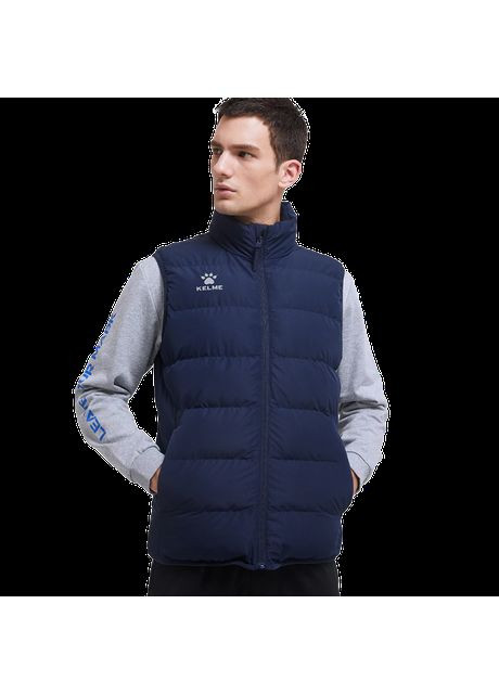 Темно-синяя зимняя жилетка зимняя cotton vest темно-синяя 8161mj1001.9416 ( ) Kelme