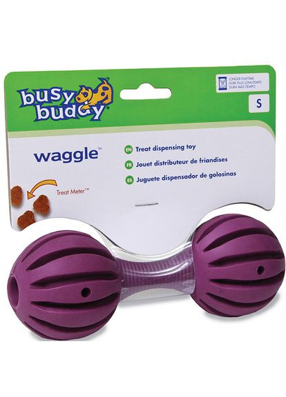 Суперміцна іграшка для собак Waggle 5,3х5, 3х15 см Фіолетовий (729849129290) PetSafe (279568252)