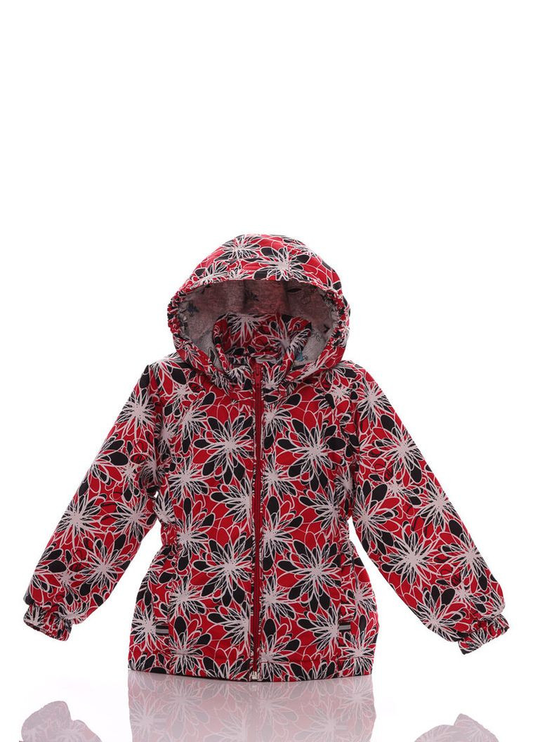 Красная демисезонная ветровка BABYKROHA