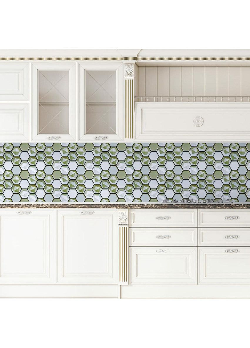 Декоративная ПВХ плитка на самоклейке 280х300х5мм Соты, цена за 1 шт. (СПП-502) SW-00000666 Sticker Wall (360920411)