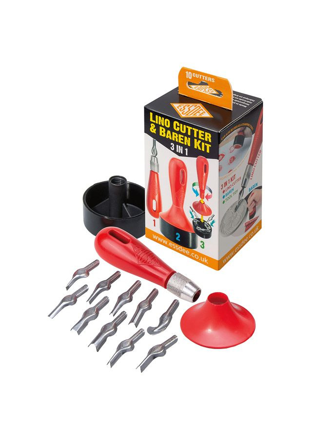 Набір 3 в 1 для різьблення, витискання і штампування 10шт ESSDEE (362581494)